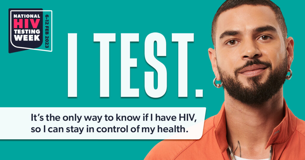 National HIV Testing Week campaign banner