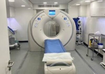 Finchley Memorial Hospital Community Diagnostic Centre mobile body scanner