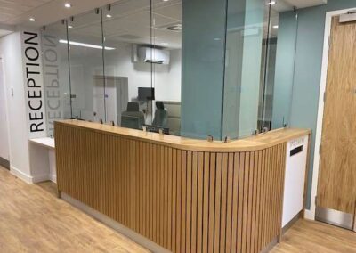 Muswell Hill Practice reception area