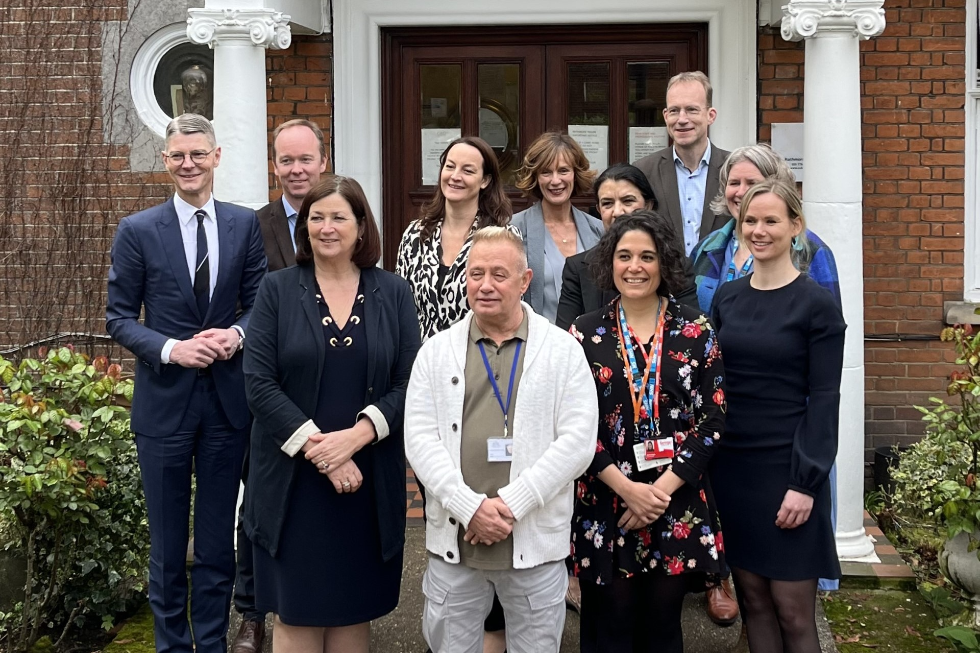 Dutch Health Minister visits Rathmore House in Camden