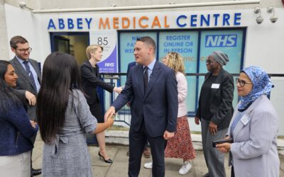 New Health Secretary Wes Streeting visits Camden GP Practice