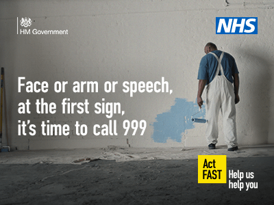 NHS Launches New Act FAST Campaign to Raise Stroke Awareness