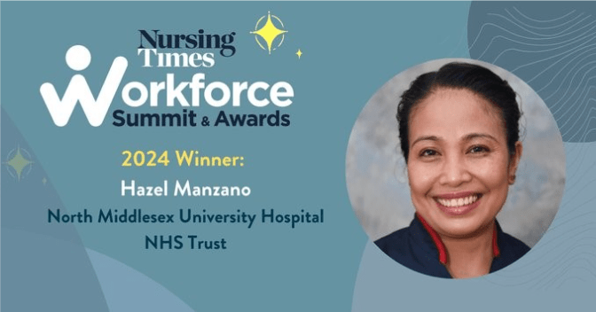 NCL winners at the 2024 Nursing Times Workforce Summit and Awards