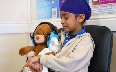 Teddy’s vaccination adventure begins