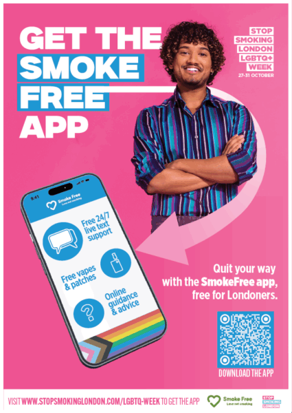 Get the smoke free app